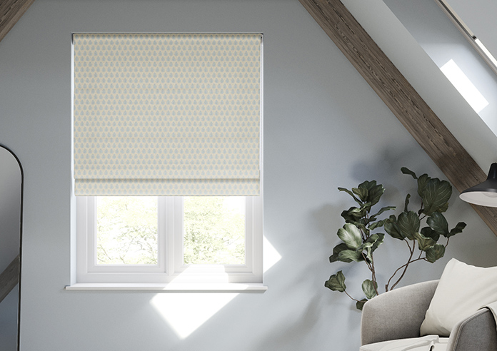 Emily Bond Jaipur, Sky - Twist&Fit Roman Blind - Image 3